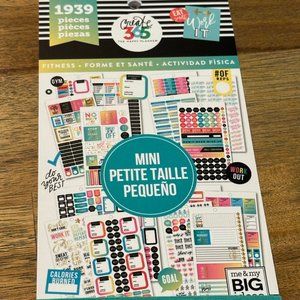 Happy Planner Mini Fitness Stickerbook